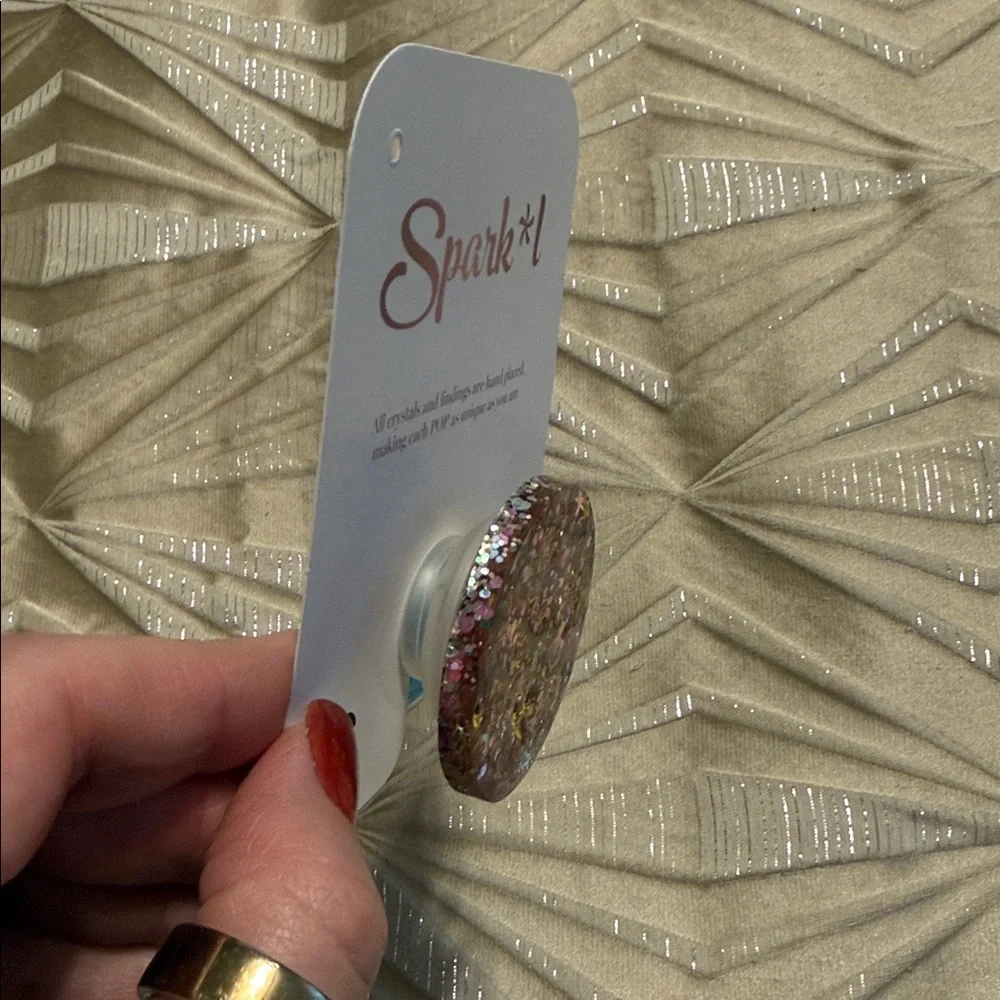 Spark*L Glittery popsocket